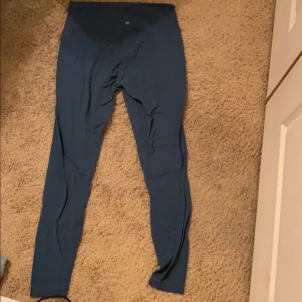 Ocean blue Lululemon Legging